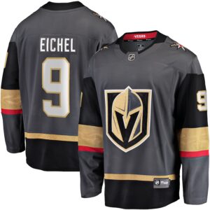 Jack Eichel Vegas Golden Knights Jersey4u  Premier Breakaway Player Jersey - Gray photo 1 Jersey4u