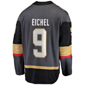 Jack Eichel Vegas Golden Knights Jersey4u  Premier Breakaway Player Jersey - Gray photo 3 Jersey4u