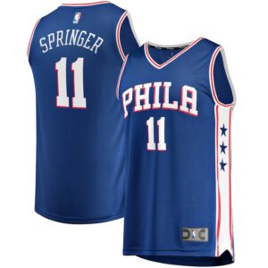 Jaden Springer Philadelphia 76ers Jersey4u Fast Break Jersey4u Jersey Royal - Icon Edition photo 1 Jersey4u