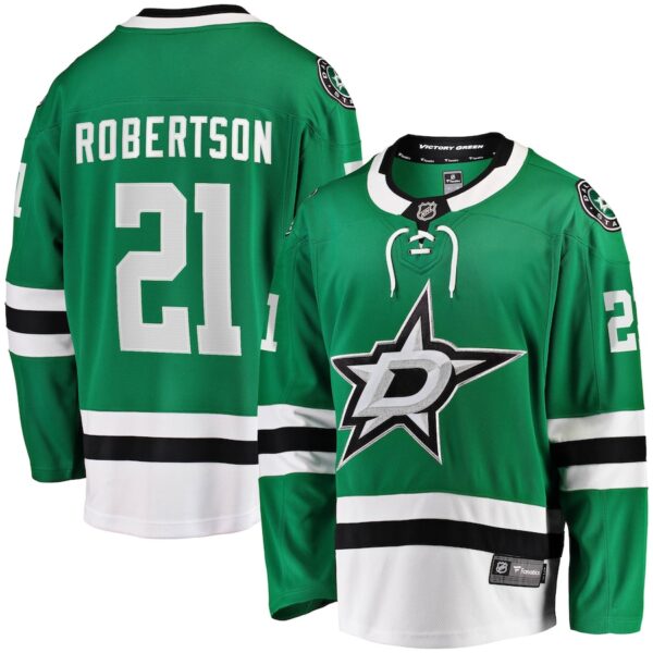 Jason Robertson Dallas Stars Jersey4u Home Breakaway Jersey4u Jersey - Kelly Green photo 1 Jersey4u