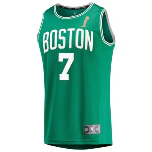 Jaylen Brown Boston Celtics Jersey4u 2024 NBA Finals Champions Fast Break Jersey4u Player Jersey - Kelly Green - Icon Edition photo 2 Jersey4u