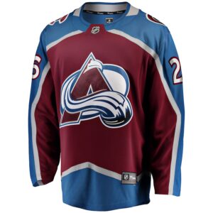 Jimmy Vesey Colorado Avalanche Jersey4u Home Breakaway Jersey - Burgundy photo 2 Jersey4u