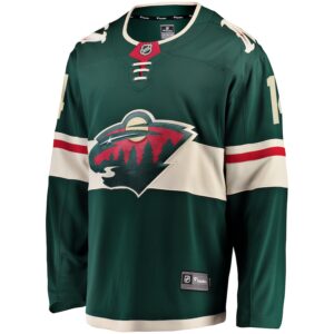 Joel Eriksson Ek Minnesota Wild Jersey4u Breakaway Jersey - Green photo 2 Jersey4u