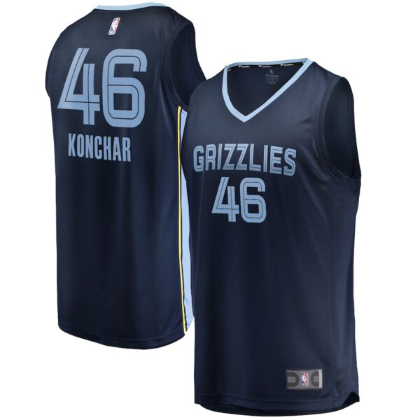 John Konchar Memphis Grizzlies Jersey4u Fast Break Jersey4u Jersey - Icon Edition - Navy photo 1 Jersey4u