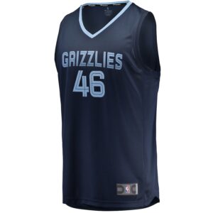 John Konchar Memphis Grizzlies Jersey4u Fast Break Jersey4u Jersey - Icon Edition - Navy photo 2 Jersey4u