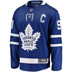 John Tavares Toronto Maple Leafs Jersey4u Home Captain Premier Breakaway Player Jersey - Blue photo 2 Jersey4u