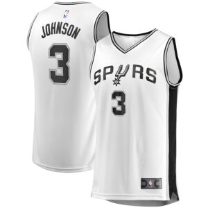Keldon Johnson San Antonio Spurs Jersey4u Fast Break Association Jersey - White photo 1 Jersey4u