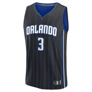 Kentavious Caldwell-Pope Orlando Magic Jersey4u Fast Break Jersey4u Player Jersey - Icon Edition - Black photo 2 Jersey4u