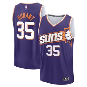 Kevin Durant Phoenix Suns Jersey4u Fast Break Jersey4u Player Jersey - Icon Edition - Purple photo 1 Jersey4u