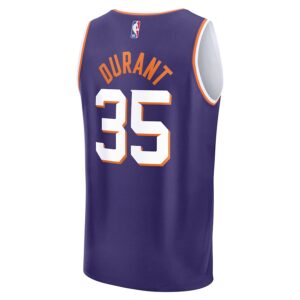 Kevin Durant Phoenix Suns Jersey4u Fast Break Jersey4u Player Jersey - Icon Edition - Purple photo 3 Jersey4u