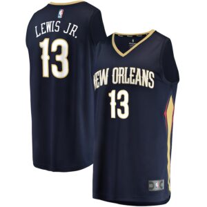Kira Lewis Jr. New Orleans Pelicans Jersey4u Fast Break Jersey4u Jersey Navy - Icon Edition photo 1 Jersey4u