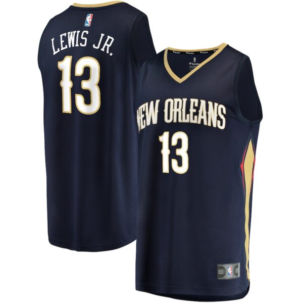 Kira Lewis Jr. New Orleans Pelicans Jersey4u Fast Break Jersey4u Jersey Navy - Icon Edition photo 1 Jersey4u