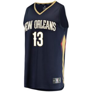 Kira Lewis Jr. New Orleans Pelicans Jersey4u Fast Break Jersey4u Jersey Navy - Icon Edition photo 2 Jersey4u