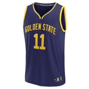 Klay Thompson Golden State Warriors Jersey4u Fast Break Jersey4u Player Jersey - Statement Edition - Navy photo 2 Jersey4u
