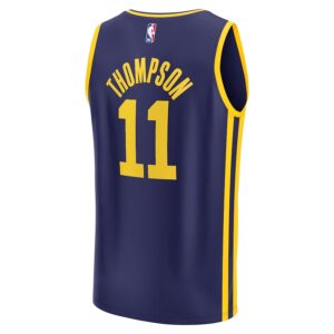 Klay Thompson Golden State Warriors Jersey4u Fast Break Jersey4u Player Jersey - Statement Edition - Navy photo 3 Jersey4u