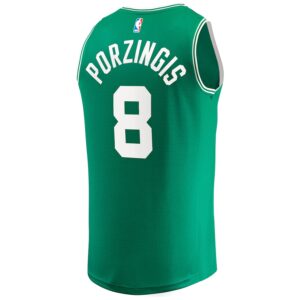 Kristaps Porzingis Boston Celtics Jersey4u 2024 NBA Finals Champions Fast Break Jersey4u Player Jersey - Kelly Green - Icon Edition photo 3 Jersey4u