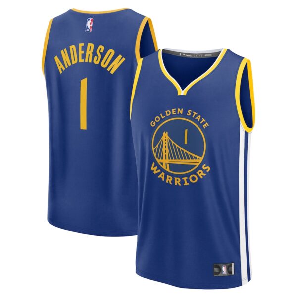 Kyle Anderson Golden State Warriors Jersey4u Fast Break Jersey4u Player Jersey - Icon Edition - Royal photo 1 Jersey4u
