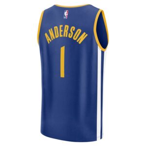 Kyle Anderson Golden State Warriors Jersey4u Fast Break Jersey4u Player Jersey - Icon Edition - Royal photo 3 Jersey4u