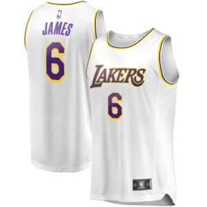 LeBron James Los Angeles Lakers Jersey4u Fast Break Jersey4u Player Jersey - Association Edition - White photo 1 Jersey4u