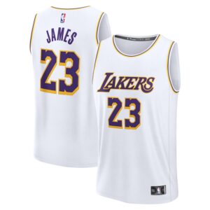 LeBron James Los Angeles Lakers Jersey4u Fast Break Jersey4u Player Jersey - Association Edition - White photo 1 Jersey4u