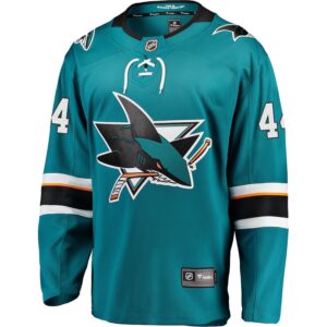Marc-Edouard Vlasic San Jose Sharks Jersey4u  Premier Breakaway Player Jersey - Teal photo 2 Jersey4u