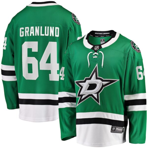 Mikael Granlund Dallas Stars Jersey4u Home Breakaway Jersey - Kelly Green photo 1 Jersey4u