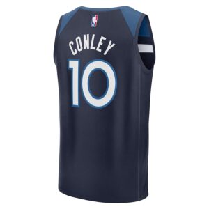 Mike Conley Minnesota Timberwolves Jersey4u Fast Break Jersey4u Player Jersey - Icon Edition - Navy photo 3 Jersey4u