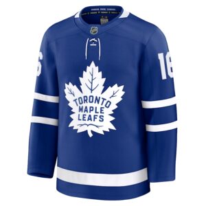 Mitch Marner Toronto Maple Leafs Jersey4u Home Premium Jersey - Blue photo 2 Jersey4u