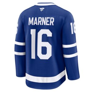 Mitch Marner Toronto Maple Leafs Jersey4u Home Premium Jersey - Blue photo 3 Jersey4u