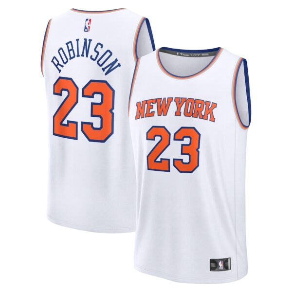 Mitchell Robinson New York Knicks Jersey4u Fast Break Jersey4u Player Jersey - Association Edition - White photo 1 Jersey4u