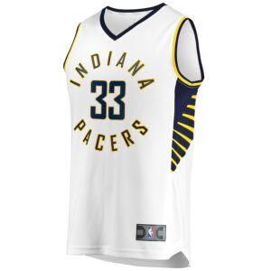 Myles Turner Indiana Pacers Jersey4u Fast Break Jersey4u Jersey - Association Edition - White photo 2 Jersey4u