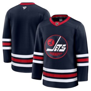 Winnipeg Jets Jersey4u Alternate Premium Jersey - Navy photo 1 Jersey4u