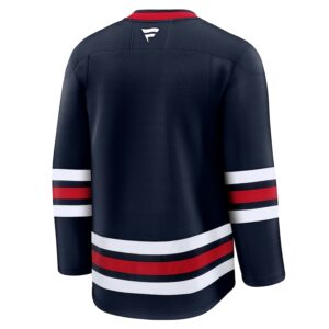 Winnipeg Jets Jersey4u Alternate Premium Jersey - Navy photo 3 Jersey4u