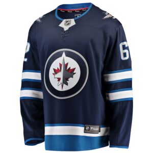 Nino Niederreiter Winnipeg Jets Jersey4u Home Premier Breakaway Player Jersey - Navy photo 2 Jersey4u