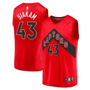 Pascal Siakam Toronto Raptors Jersey4u Fast Break Jersey4u Jersey - Icon Edition - Red photo 1 Jersey4u
