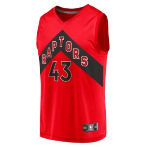 Pascal Siakam Toronto Raptors Jersey4u Fast Break Jersey4u Jersey - Icon Edition - Red photo 2 Jersey4u