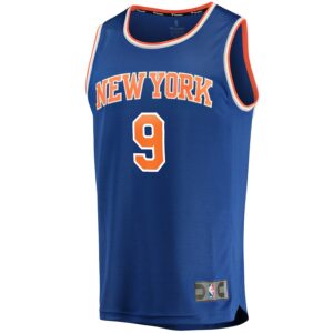 RJ Barrett New York Knicks Jersey4u Fast Break Jersey4u Jersey Royal - Icon Edition photo 2 Jersey4u