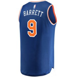 RJ Barrett New York Knicks Jersey4u Fast Break Jersey4u Jersey Royal - Icon Edition photo 3 Jersey4u