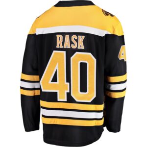 Tuukka Rask Boston Bruins Jersey4u Breakaway Home Jersey - Black photo 3 Jersey4u