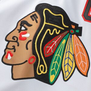 Chicago Blackhawks Jersey4u Away Premium Custom Jersey - White photo 4 Jersey4u