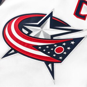 Columbus Blue Jackets Jersey4u Away Premium Custom Jersey - White photo 4 Jersey4u