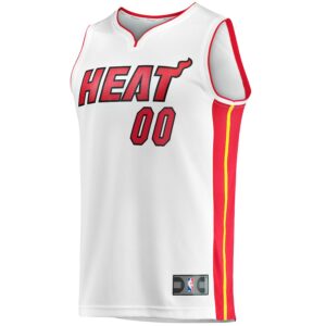 Miami Heat Jersey4u Fast Break Custom Jersey4u Jersey - Association Edition - White photo 2 Jersey4u