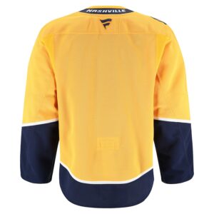 Nashville Predators Jersey4u Home Authentic Pro Jersey - Yellow photo 3 Jersey4u