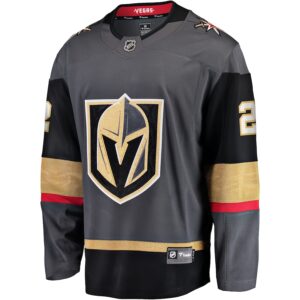 Zach Whitecloud Vegas Golden Knights Jersey4u Alternate Breakaway Jersey - Gray photo 2 Jersey4u