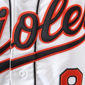 Cal Ripken Baltimore Orioles Mitchell & Ness Home Authentic Jersey - White photo 4 Jersey4u