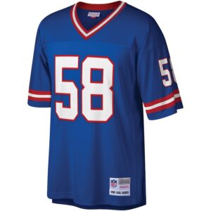 Carl Banks New York Giants Mitchell & Ness Legacy Jersey4u Jersey - Royal photo 2 Jersey4u