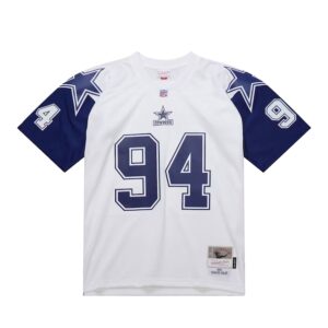 Charles Haley Dallas Cowboys Mitchell & Ness 1994 Alternate Legacy Jersey4u Jersey - White photo 1 Jersey4u
