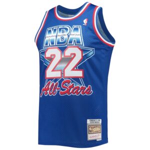 Clyde Drexler Western Conference Mitchell & Ness Hardwood Classics 1992 NBA All-Star Game Swingman Jersey - Royal photo 2 Jersey4u
