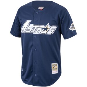 Craig Biggio Houston Astros Mitchell & Ness Cooperstown Collection 1994 Authentic Jersey - Navy photo 2 Jersey4u
