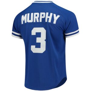 Dale Murphy Atlanta Braves Mitchell & Ness Cooperstown Mesh Batting Practice Jersey - Royal photo 4 Jersey4u